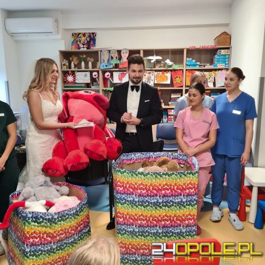 Młoda para z Opola zamieniła kwiaty na uśmiechy dzieci 