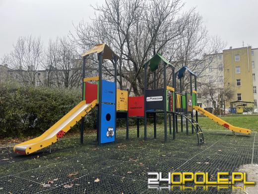 Mikołajkowy prezent dla przedszkolaków. Oficjalnie otwarto nowy plac zabaw