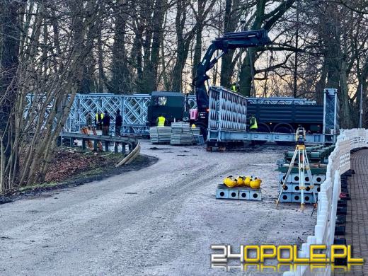 Jeszcze przed świętami będziemy mogli przejechać nowym mostem w Krapkowicach