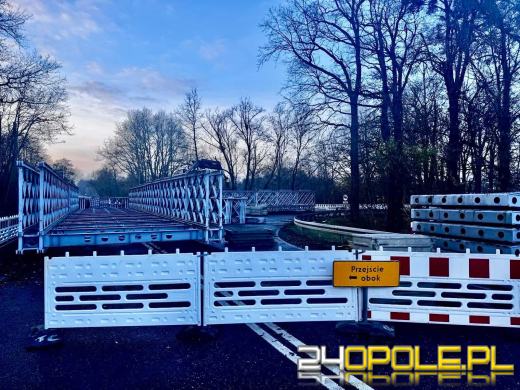 Jeszcze przed świętami będziemy mogli przejechać nowym mostem w Krapkowicach