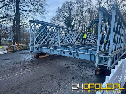 Jeszcze przed świętami będziemy mogli przejechać nowym mostem w Krapkowicach