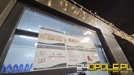 MOSiR Opole: Lodowisko pod gołym niebem już cieszy opolan