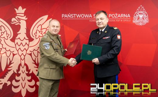 Straż Pożarna i Wojska Obrony Terytorialnej razem dla bezpieczeństwa
