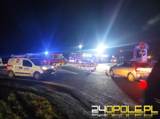 Kolizja na DK46 w Dąbrowie. Sprawca bez uprawnień