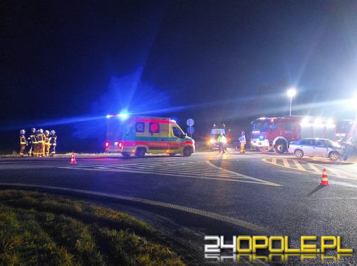 Kolizja na DK46 w Dąbrowie. Sprawca bez uprawnień