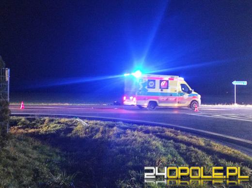 Kolizja na DK46 w Dąbrowie. Sprawca bez uprawnień