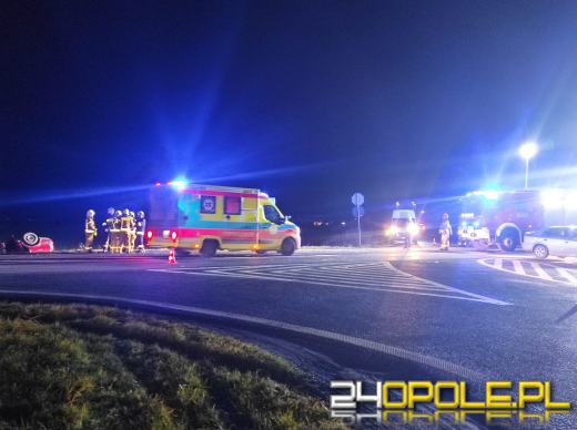 Kolizja na DK46 w Dąbrowie. Sprawca bez uprawnień