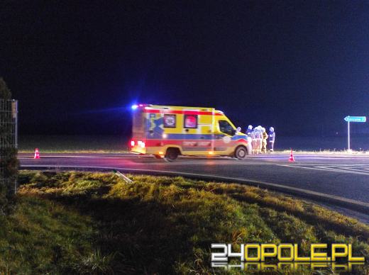 Kolizja na DK46 w Dąbrowie. Sprawca bez uprawnień