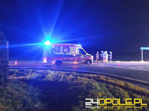 Kolizja na DK46 w Dąbrowie. Sprawca bez uprawnień