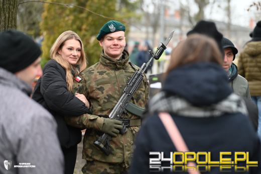 Uroczysta przysięga wojskowa w 10 Opolskiej Brygadzie Logistycznej