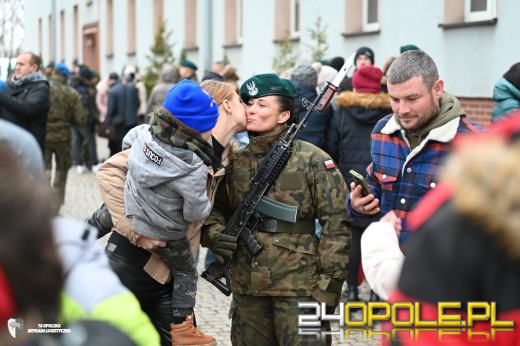 Uroczysta przysięga wojskowa w 10 Opolskiej Brygadzie Logistycznej