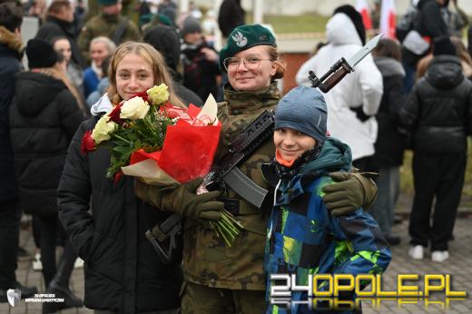 Uroczysta przysięga wojskowa w 10 Opolskiej Brygadzie Logistycznej