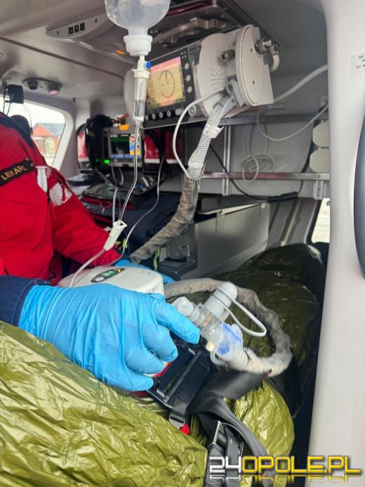 Namysłów: Skoordynowana walka służb o życie pacjenta w hipotermii