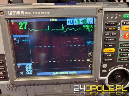 Namysłów: Skoordynowana walka służb o życie pacjenta w hipotermii