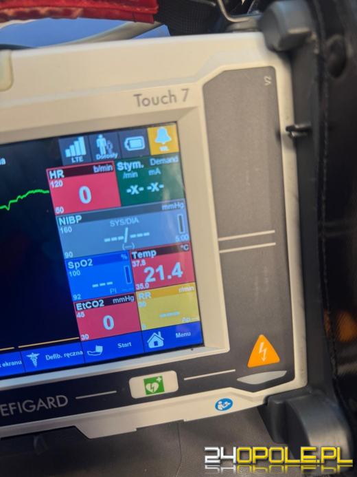 Namysłów: Skoordynowana walka służb o życie pacjenta w hipotermii