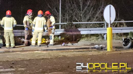 Śmiertelny wypadek motocyklisty na ulicy Niemodlińskiej 