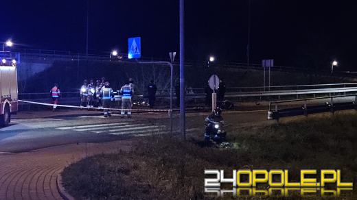 Śmiertelny wypadek motocyklisty na ulicy Niemodlińskiej 