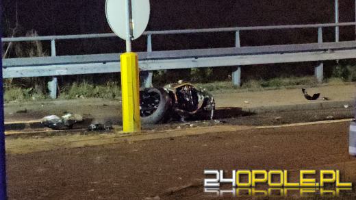 Śmiertelny wypadek motocyklisty na ulicy Niemodlińskiej 