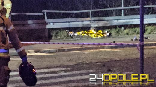 Śmiertelny wypadek motocyklisty na ulicy Niemodlińskiej 