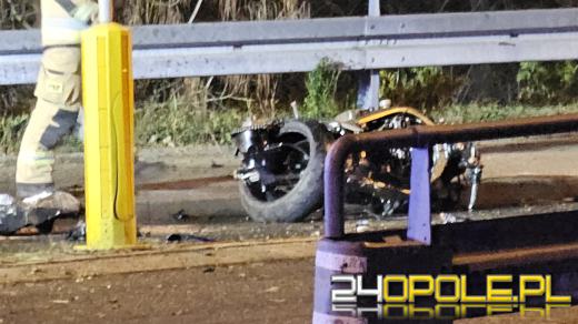 Śmiertelny wypadek motocyklisty na ulicy Niemodlińskiej 
