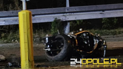 Śmiertelny wypadek motocyklisty na ulicy Niemodlińskiej 
