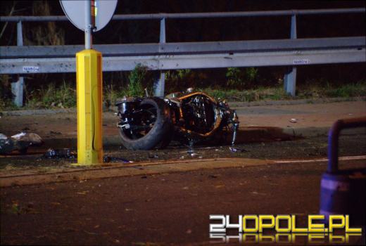 Śmiertelny wypadek motocyklisty na ulicy Niemodlińskiej 