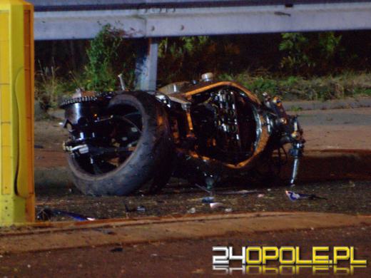 Śmiertelny wypadek motocyklisty na ulicy Niemodlińskiej 