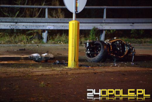 Śmiertelny wypadek motocyklisty na ulicy Niemodlińskiej 