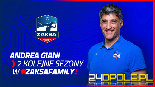 Andrea Giani zostaje z ZAKSĄ na kolejne dwa sezony