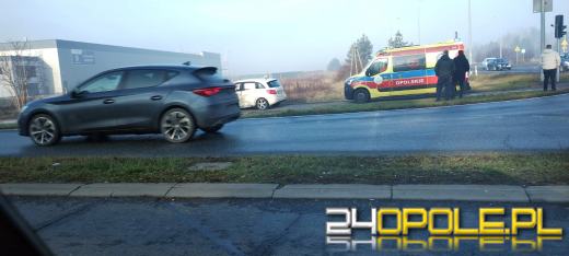 Kolizja na skrzyżowaniu ulic Częstochowskiej i obwodnicy Opola