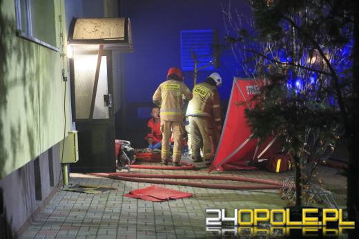 Pożar mieszkania na ul. Chmielowickiej w Opolu