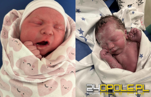 Nowi mieszkańcy Opolszczyzny. Maja i Teodor witają świat