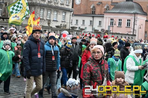 Tradycyjny Orszak Trzech Króli przeszedł ulicami Opola