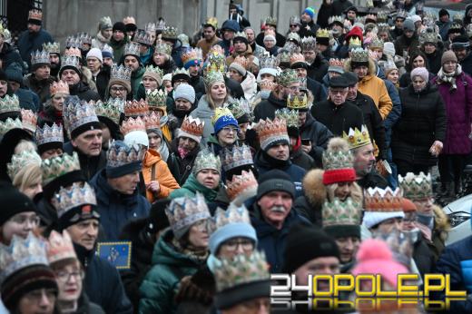 Tradycyjny Orszak Trzech Króli przeszedł ulicami Opola