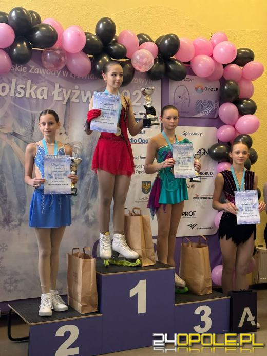 Piruette Opole zdobywa 11 medali podczas "Opolskiej Łyżwy"