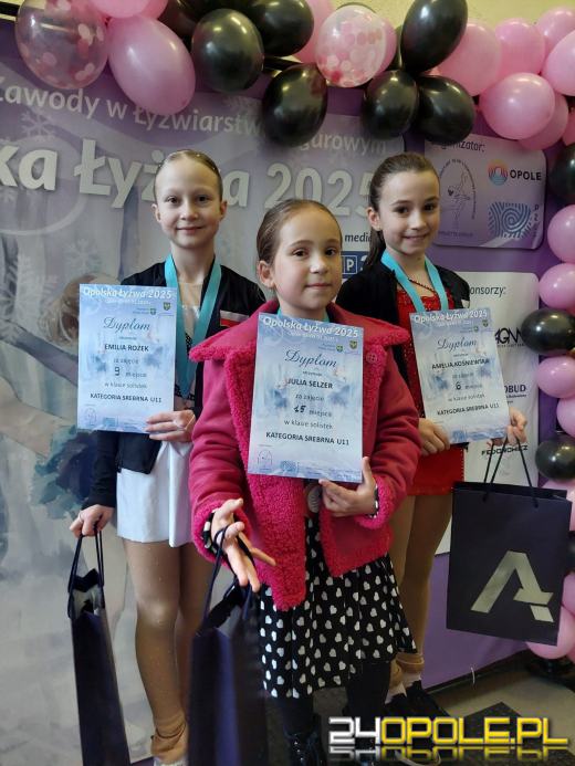 Piruette Opole zdobywa 11 medali podczas "Opolskiej Łyżwy"