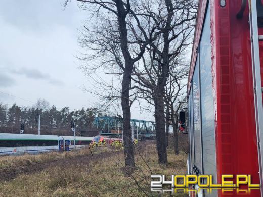 Awaria sieci trakcyjnej zatrzymała pociąg w Kędzierzynie-Koźlu