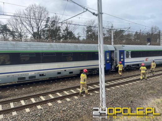 Awaria sieci trakcyjnej zatrzymała pociąg w Kędzierzynie-Koźlu