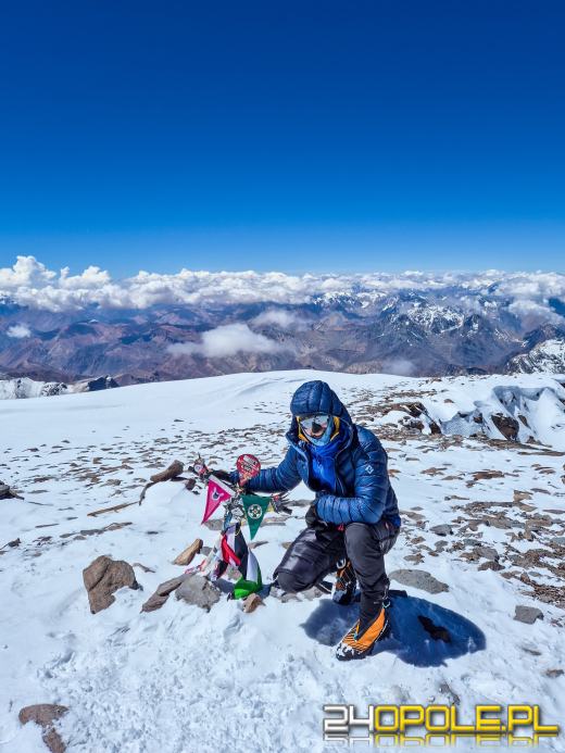 Zrobił to! Zdobył szczyt Aconcagui. Gracjan Wolski podbił najwyższy szczyt Ameryki Południowej