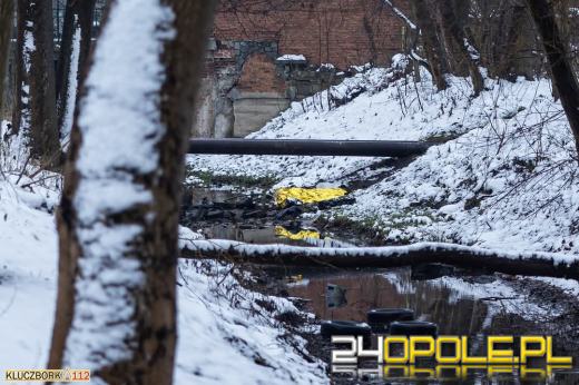 Tragiczne odkrycie w Kluczborku: ciało mężczyzny znalezione nad kanałem Młynówka