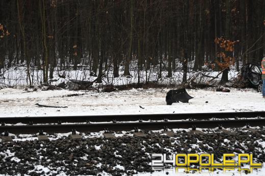 Zderzenie pociągu z samochodem w Nowej Schodni (AKTUALIZACJA)