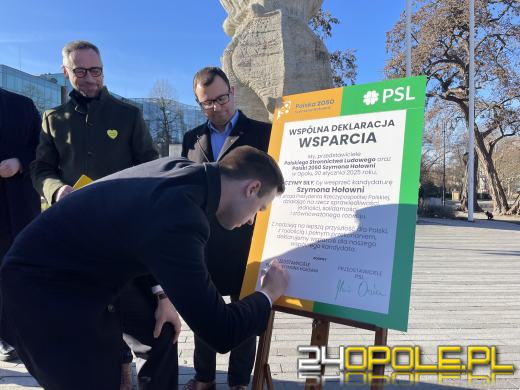 Intensywne polityczne początki kampanii prezydenckiej na Placu Wolności w Opolu
