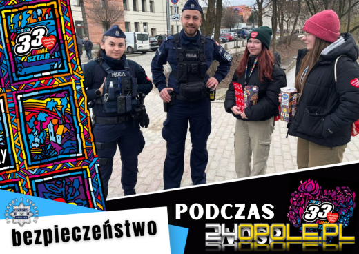 Policjanci będą czuwać nad bezpieczeństwem podczas 33. Finału WOŚP