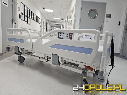 Nowoczesne elektryczne łóżka dla pacjentów Uniwersyteckiego Szpitala Klinicznego w Opolu