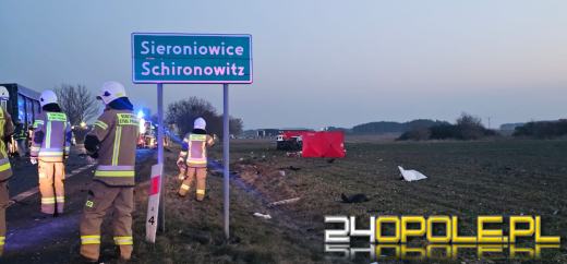 Czołowe zderzenie na DK88. Trzy osoby nie żyją, w tym dziecko