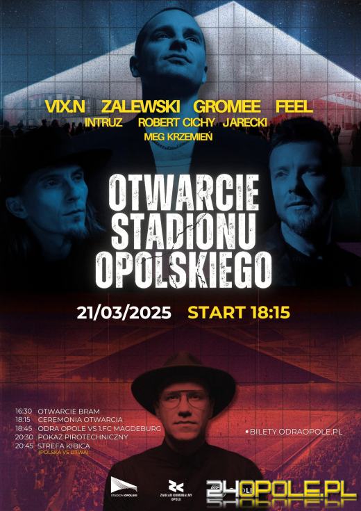 Wielkie otwarcie Stadionu Opolskiego! Muzyczne gwiazdy i sportowe emocje