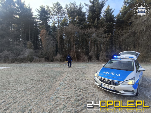 Policjanci uratowali skrajnie wychłodzonego 56-latka