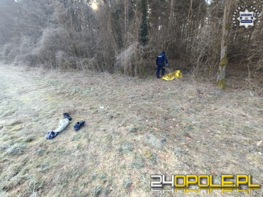 Policjanci uratowali skrajnie wychłodzonego 56-latka