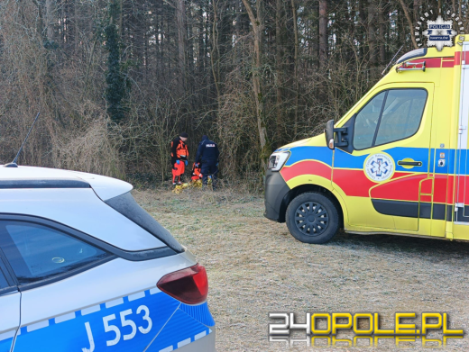Policjanci uratowali skrajnie wychłodzonego 56-latka