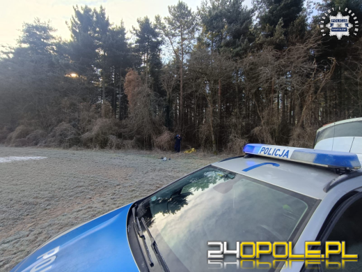 Policjanci uratowali skrajnie wychłodzonego 56-latka